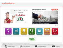 Tablet Screenshot of envioselektra.com